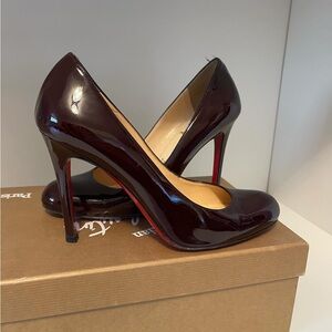 Louboutin Simple Pump 100 (Plum)